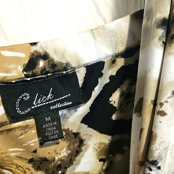 Click Collection Desert Hibiscus Tank Dress - Picture 4 of 5